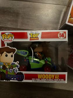 Toy Story woody with RC Funko Pop $70