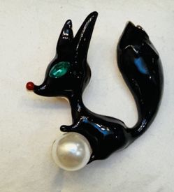 Whimsical Black Fox - WEAR YOUR STORY