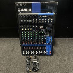 Yamaha MG12XU 12-Channel 4-Bus Audio Mixer W/ Cable & Box 