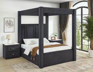 Brand New Queen Black Bed Only $749