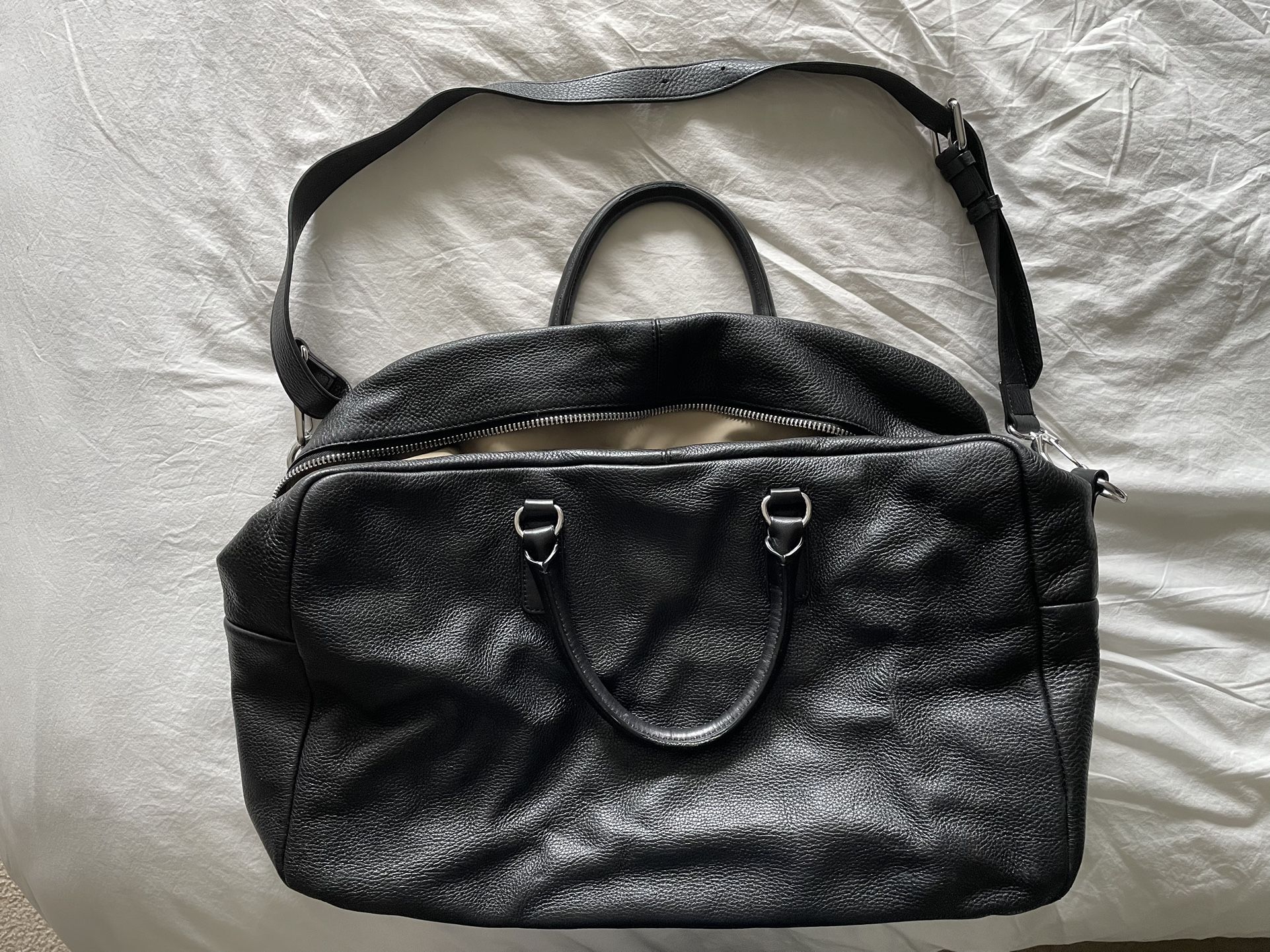 MARC by MARC JACOBS Leather Travel Duffel Bag