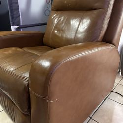 Brown Recliner Rocking Chair
