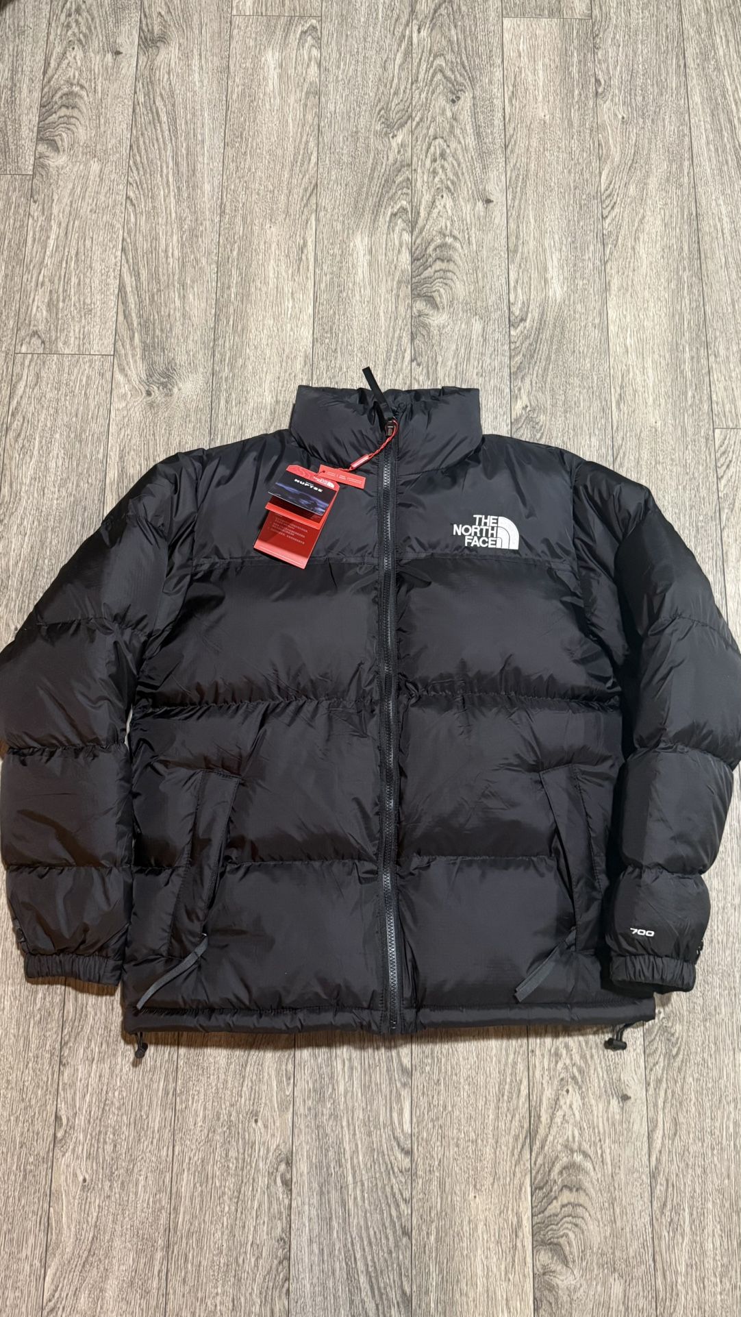 North Face Puffer Jacket 700 Size Medium Black