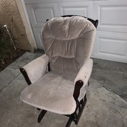 Tan Nursey Rocking Chair