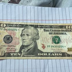 Billete Serie Muy Baja Con Estrella ⭐️