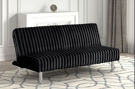 Futon Couch.  Turns To Bed.