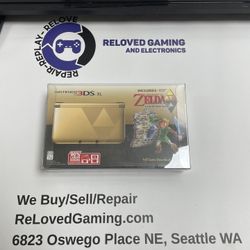 Brand New Sealed Nintendo 3DS XL - Zelda A Link Between World Edition - Two Month Warranty - For Sale Or Trade