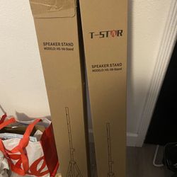 2 Speaker Tripod Stands