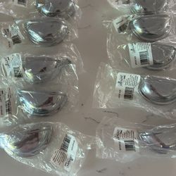 Polished Chrome Cabinet Hardware Bin Cup