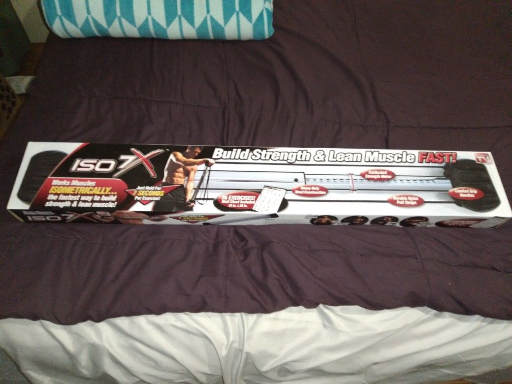 Bullworker ISO 7 With Exercise Chart New Condition In The Box $20 Cash