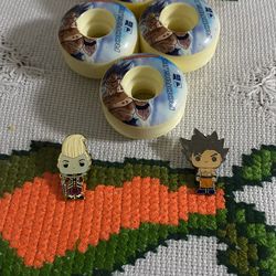 DBS skate merch with pins