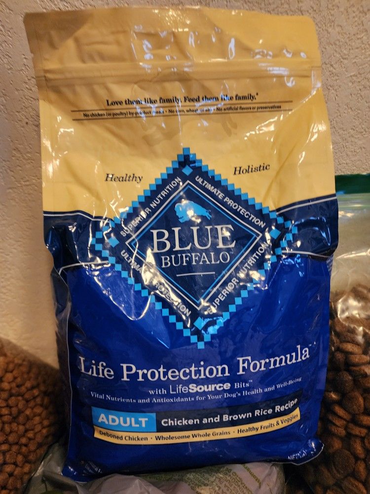 Dog Food Blue Buffalo 5lb Bag