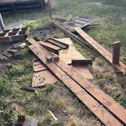 Free Treated Wood - Pending Pick Up