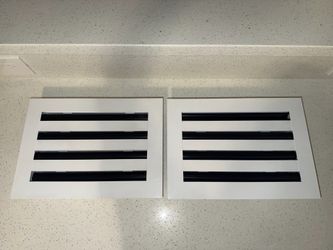 Modern A/C Vent Covers 12” x 8”