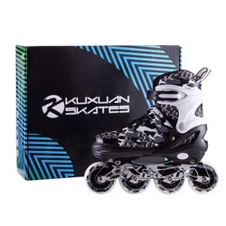 Kids Adjustable Inline Skates (Light Up Wheels)
