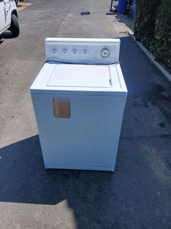 White Top-Load Washing Machine