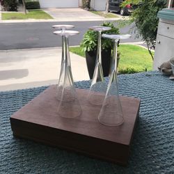 Princess House Champagne Glasses Set Of 4