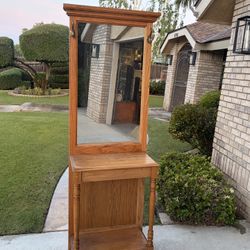 74 Inch High X 24 Inch Wide X 14 Inch Deep All Wood Hutch 