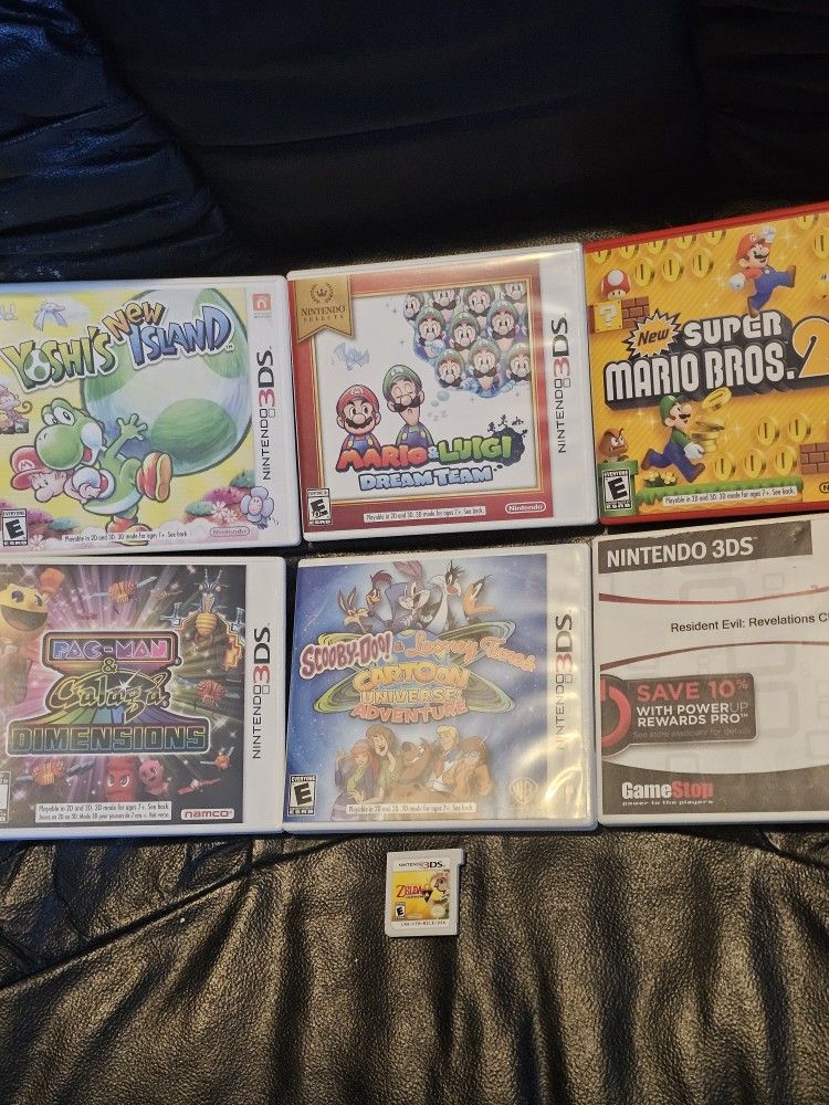 Nintendo 3DS Games! 7 Game Lot!