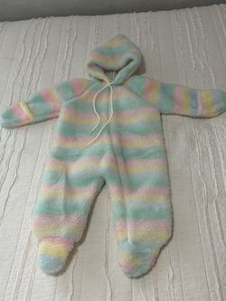 New pastel baby bundler size 9 to 18 months vintage from Mervyns