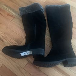 New Talk knee high boots size 10