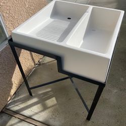 Lavaderos Nuevos Blancos Con Base 