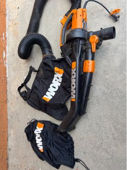 Leaf blower and vac