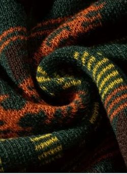 Vintage Green Knit Sweater