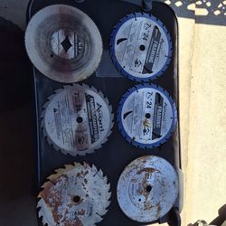 Saw Blade LOT OF 6 Avanti & Other Brands  Pro Framing Construction 7-1/4 in x 24 Tooth