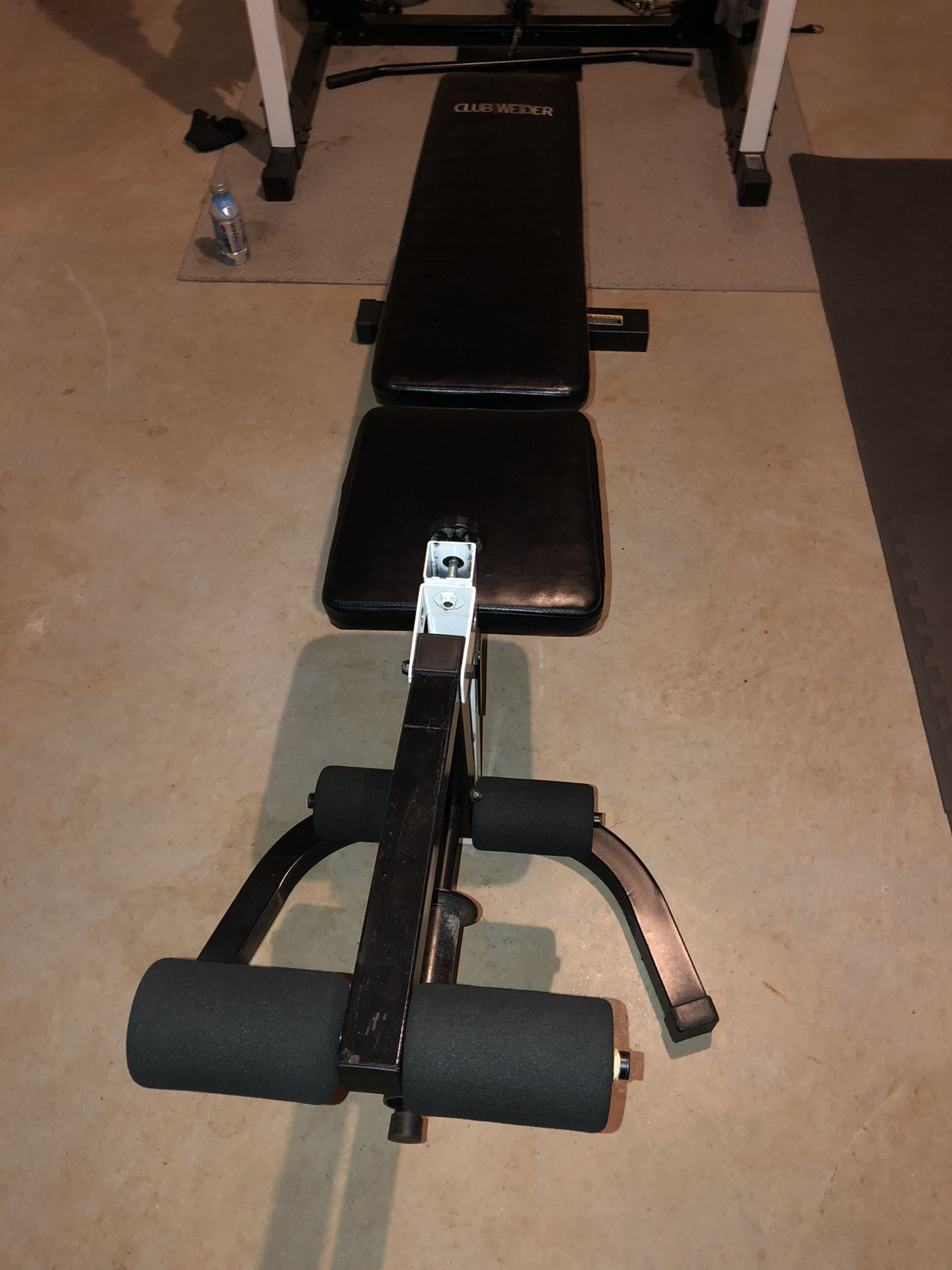 Club Weider 560 Power Rack + Bar + Weight Bench for Sale in Conyers, GA