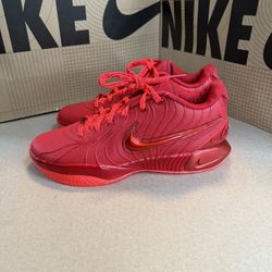 Nike LeBron 21 ‘James Gang’ Crimson/Gym Red Basketball Shoes HF5951-600 