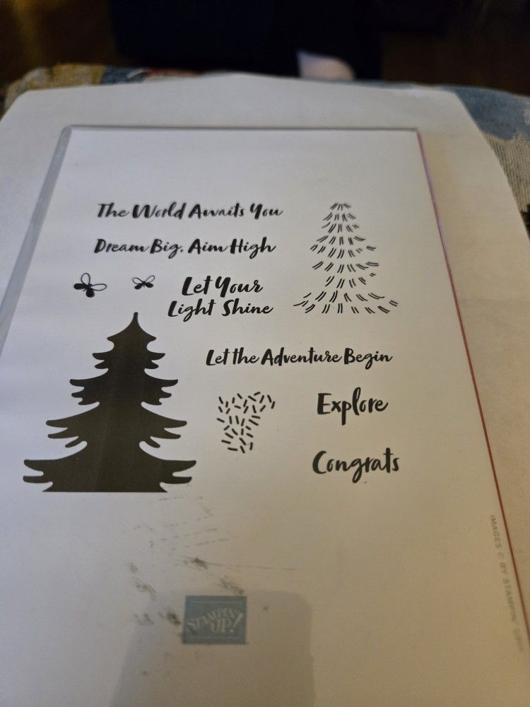 Stampin Up The Adventure Begins