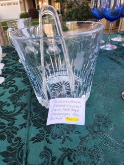 Princess house  champagne ice bucket