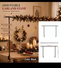Garland stand