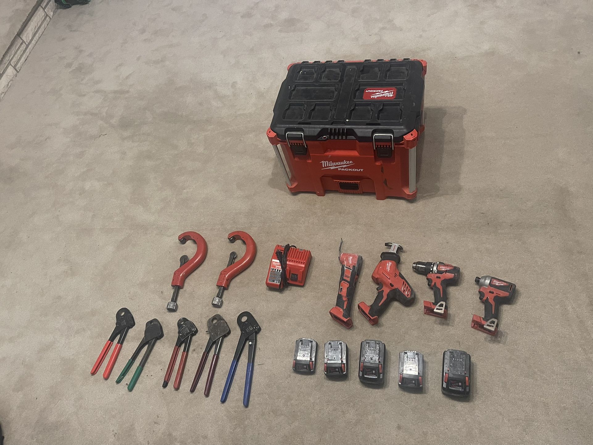 Milwaukee Pack out Full Of Tools 