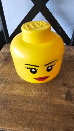 Lego Head Storage Container
