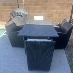 Brown Jordan Patio Table And Chairs