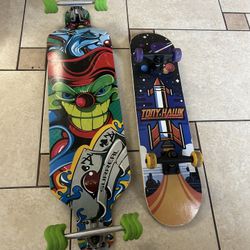 Surreal Shark Wheels Skateboard 