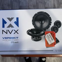 NVX Component Speakers 6.5” 