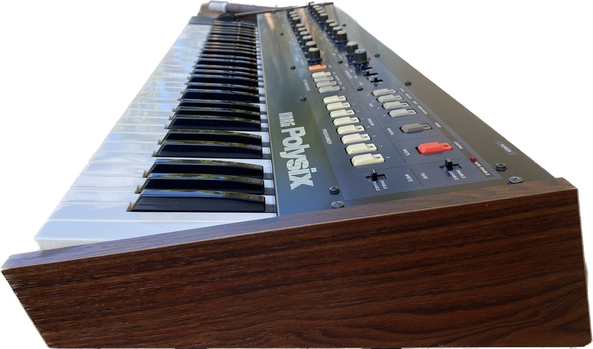 美品KORG Polysix アナログシンセサイザー 純正ケース付き動作確認済み