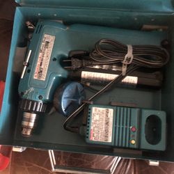 Drill Set In Box Makita Vintage