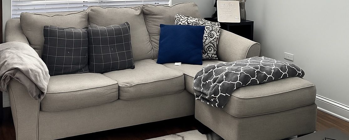 Grey 3 Piece Sectional