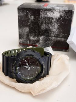 Casio G-Shock Ana-Digi Watch Black Green