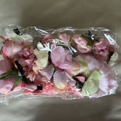 21 Pc Flower Hair Clips 