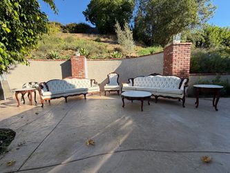 Antique couch set