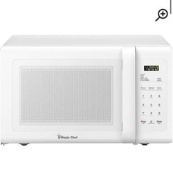 Magic Chef MCD993W .9 Cubic-ft Countertop Microwave White