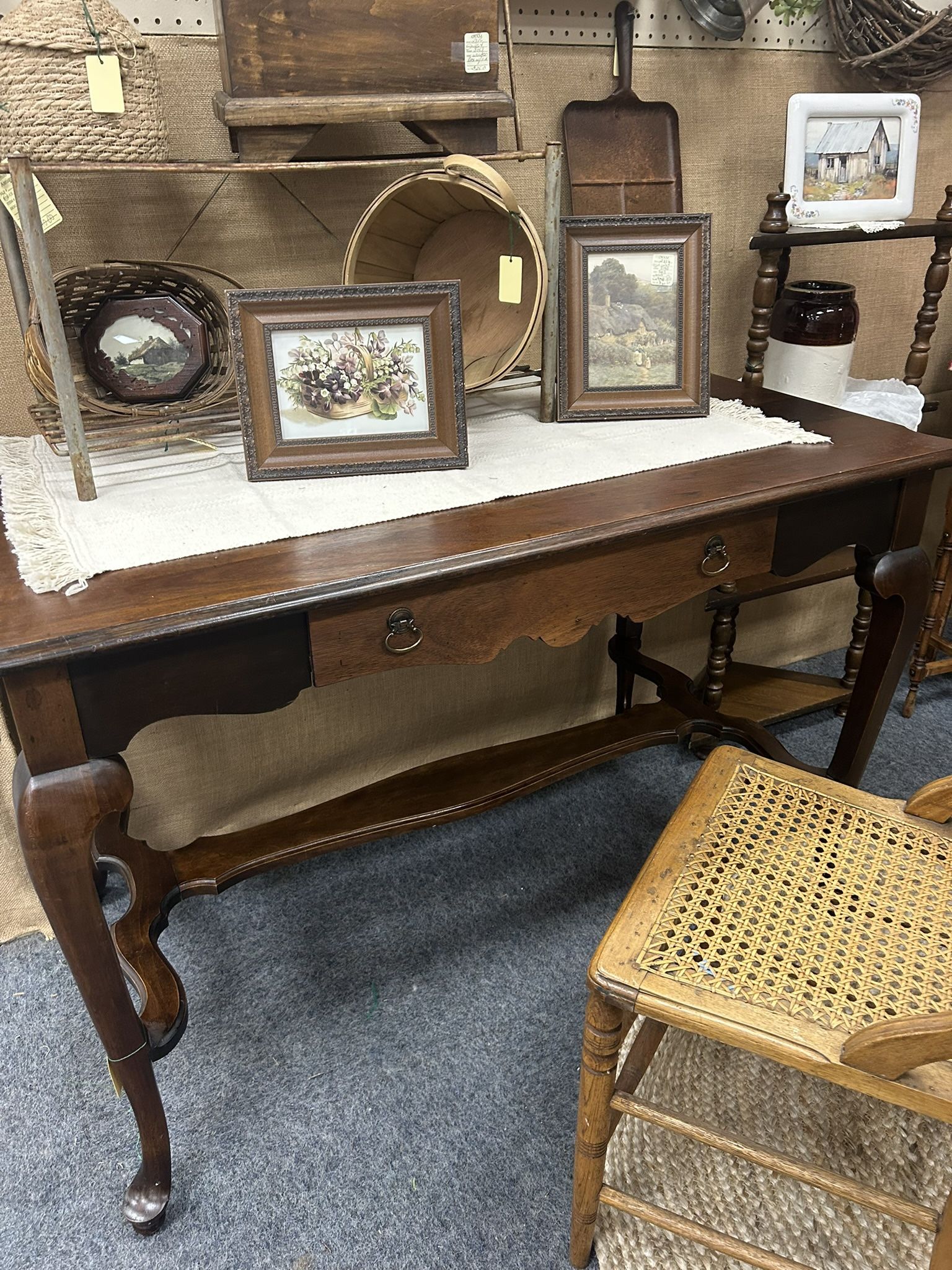 Vintage Library Table/desk