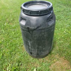 55-gallon Resealable Plastic Barrels 