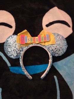 Disneyland Marquee Sign Headband Ears