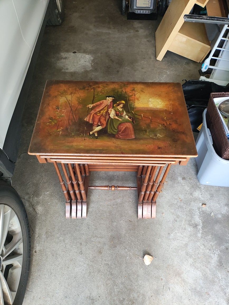 Antique Nesting Tables 